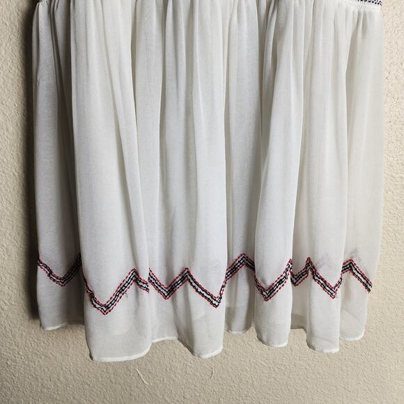 Free People Penny Georgette Love Bird Boho Dress, Medium - Picture 7 of 12